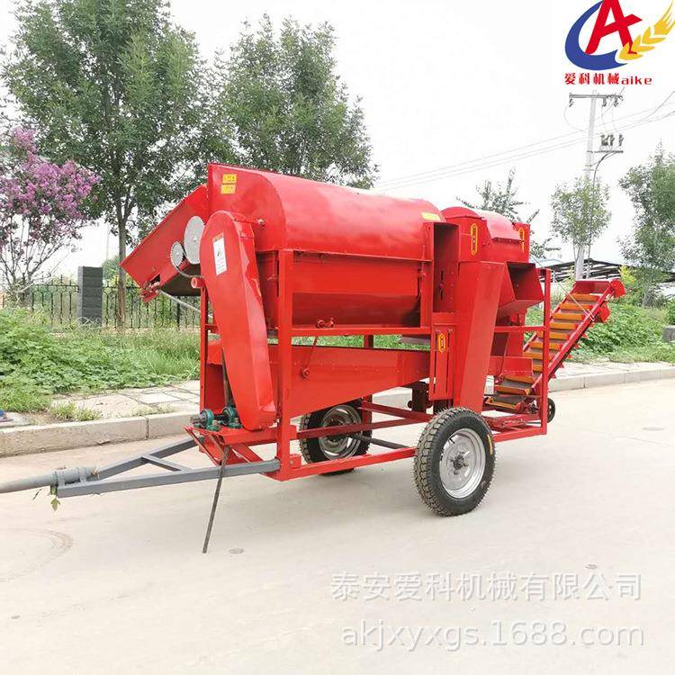 IKF新型花花生摘果机干湿两用生秧果离机农用花脱果分生机打果子