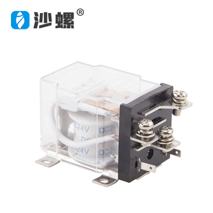 银合金触点JQX AC220VDC12VDC24V大功率继电器60A 60F继电器