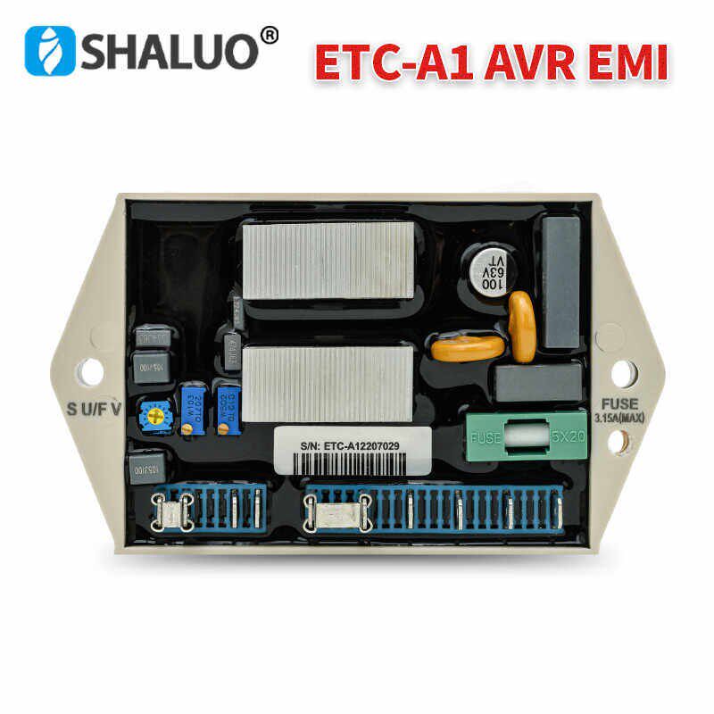 ETC-1无刷发电机稳压板ETC-A1德科EVOETC发电机电压调节器AVR