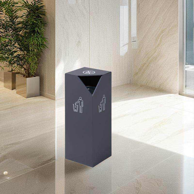 酒店商场KTV不锈钢垃GPX-39圾何桶灰方大形带烟缸堂电梯口几座地,家庭/个人清洁工具,垃圾桶,淘宝优惠券,粉丝福利购,淘宝优惠卷