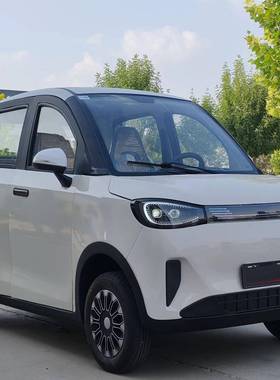 低速小轿车电动步四轮车女接送孩子50老士年代车轿车电动代车步汽