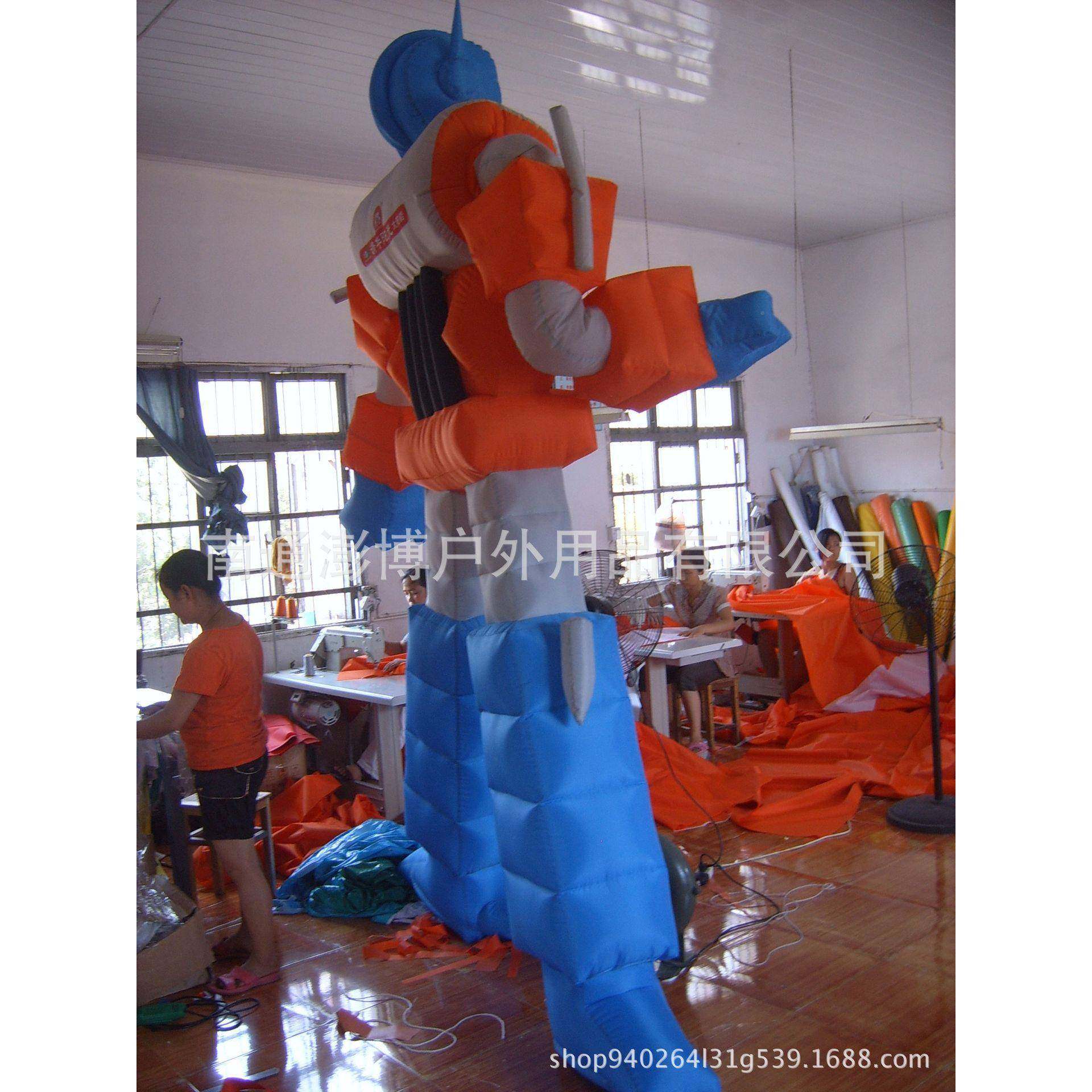 充气人机器人气模型模电动车EDF变形刚固定金机器行走机器人