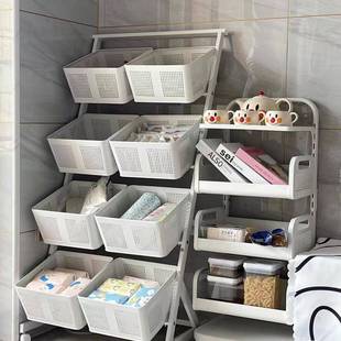 蔬菜置物架落式 SE851层厨房多功能家用零食收多纳架地菜篮子置