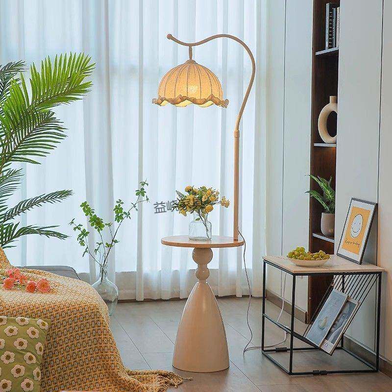 护眼落地灯客床头柜带292灯卧室书体房置物架围一氛灯家用厅轻奢