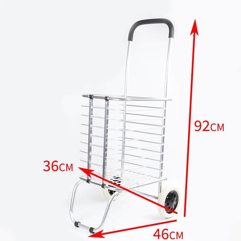 车铝合金买菜101发泡购物车拖小拉用车手车可叠菜篮子推家轻便老,收纳整理,便携购物车,淘宝优惠券,粉丝福利购,淘宝优惠卷