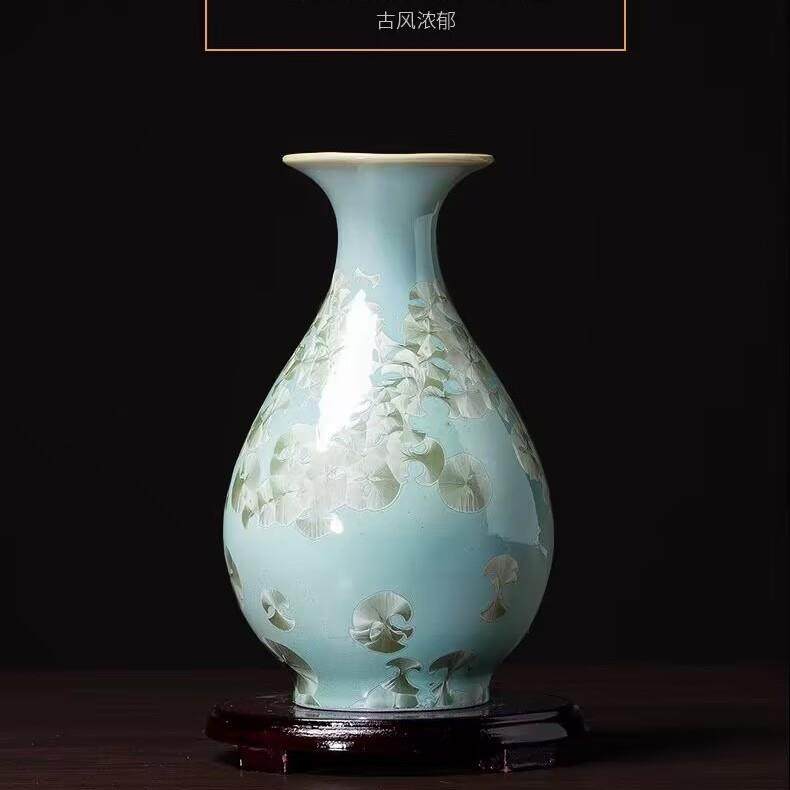 52现代032124简约花陶瓷花瓶摆件客厅干花插花器小瓶花电视柜装饰,家居饰品,花瓶,淘宝优惠券,粉丝福利购,淘宝优惠卷