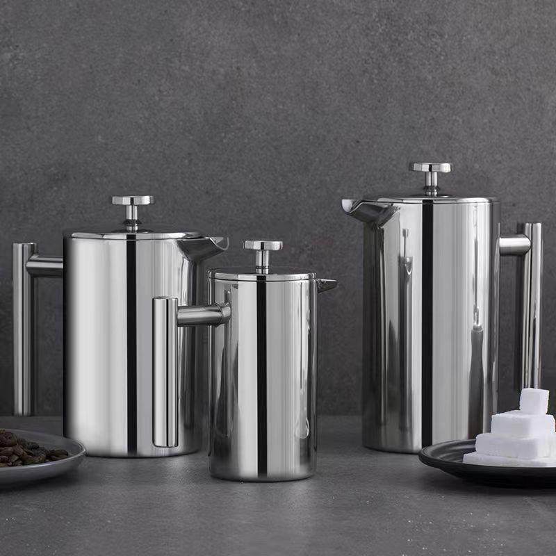 304不锈钢冲法压壶壶手咖啡温法式双层保过nm-304fy滤壶家用冲茶,餐饮具,咖啡壶,淘宝优惠券,粉丝福利购,淘宝优惠卷