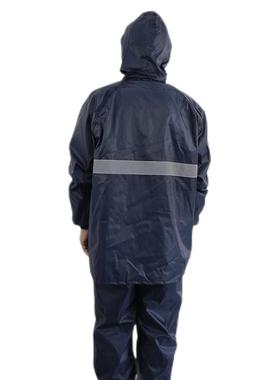 汉盾H-D-AC002带反光条带内衬ANW双层分体雨衣青色M码XXXXRL藏码