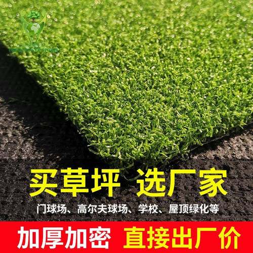 人造仿真草坪门球场高尔夫球场果岭草坪绿化人工塑料假草皮