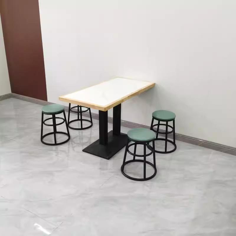 特色小吃餐厅桌椅组合原北欧方形奶茶网红汤面馆麻辣烫螺蛳粉餐桌