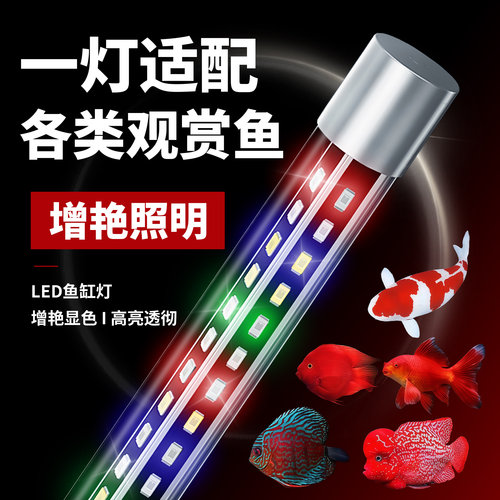 2025新款鱼缸灯led防水灯增艳灯