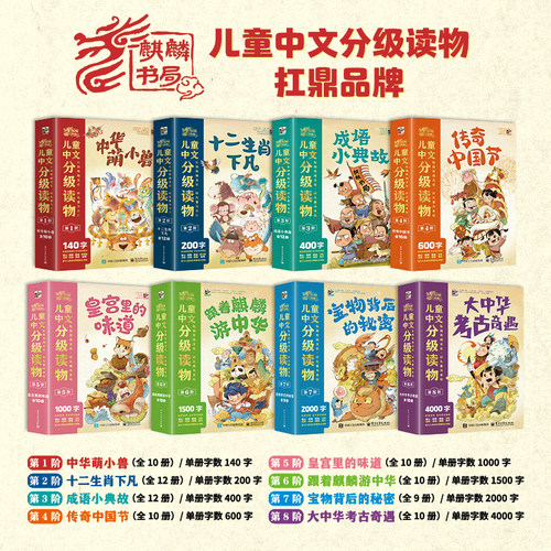 2-12岁儿童汉语分级阅读全8阶