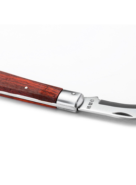 世达电工刀老式折叠电工刀电缆剥线刀直刃剥皮刀弯刃拨线刀03109