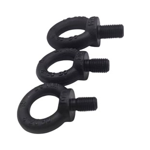 12.9级吊环螺丝栓钉发黑色高强度模具吊环加长M10M12M16M20M24M30