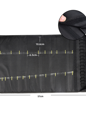 厨刀收纳包日式卷筒手提刀袋牛津布便携式西餐厨师刀包工具包蓝色