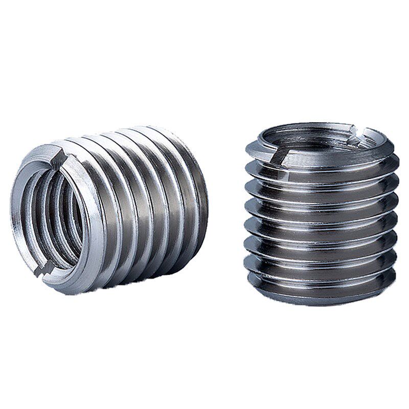 304不锈钢内外牙一字槽螺纹护套 转换牙套变径螺母螺丝套 M2-M16
