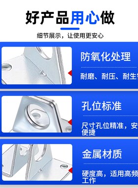 RMS无杆气缸LB支架底座CY3B/1B脚架10-16-20-25-32-40LB附件脚座