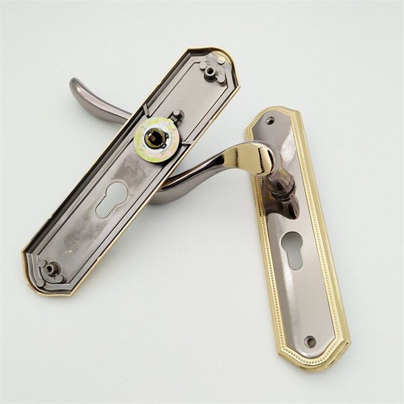 简约金色欧式室内门锁 铝合金门锁 卧室木门执手锁静音锁,纺织面料/辅料/配套,服装加工设备,淘宝优惠券,粉丝福利购,淘宝优惠卷