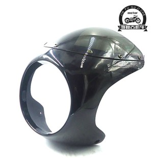 52改装 zs150 猪头罩挡风 头罩导流罩 适用于宗申Week8复古改装