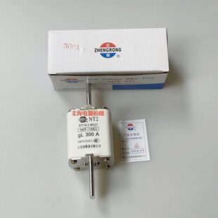 正浩NT2陶瓷熔断器RT16-2熔芯R033保险丝管 250A300A315A350A400A