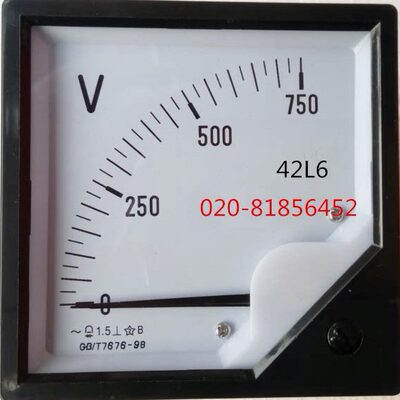 42L6 高压交流电压表42L6-750V V 42L6-V