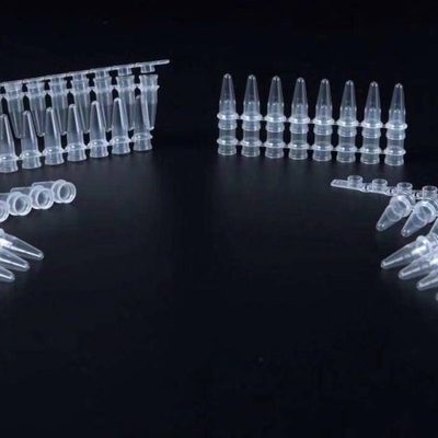 0.2ml8连管八连离心管 微量离心管 无DNA酶 RNA酶无热源 125套/盒