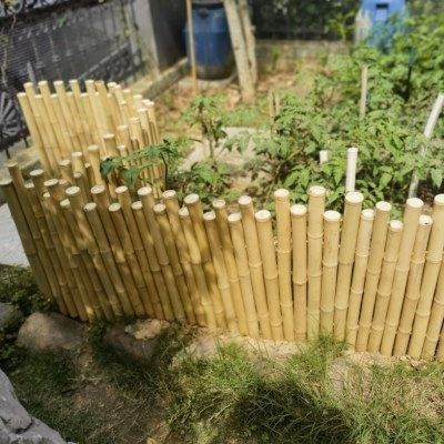 防腐竹子矮围栏篱笆栅栏护栏花园菜园庭院阳台竹排隔断竹桩包邮,鲜花速递/花卉仿真/绿植园艺,栅栏,淘宝优惠券,粉丝福利购,淘宝优惠卷