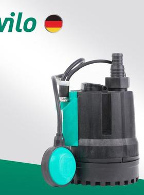 德国威洛潜水泵220V高扬程Pd-300Ea不锈钢家用循环泵排污泵