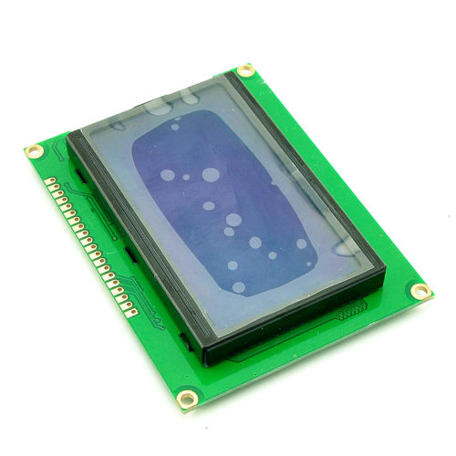 3.3V LCD12864显示屏蓝屏 带中文字库液晶屏 带背光J12864 ST7920