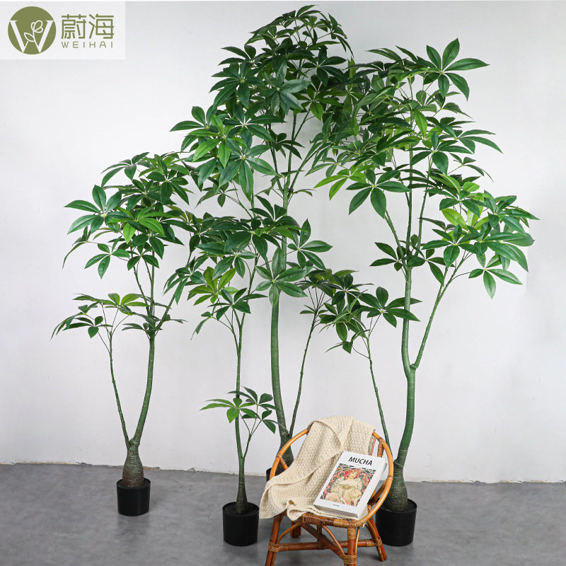 发财树假树绿植假树植物落地盆栽树客厅室内花装饰假绿植盆景