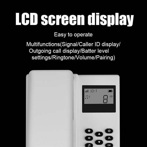 无线内部对讲机 办公室酒店内部电话机 Wireless intercom system