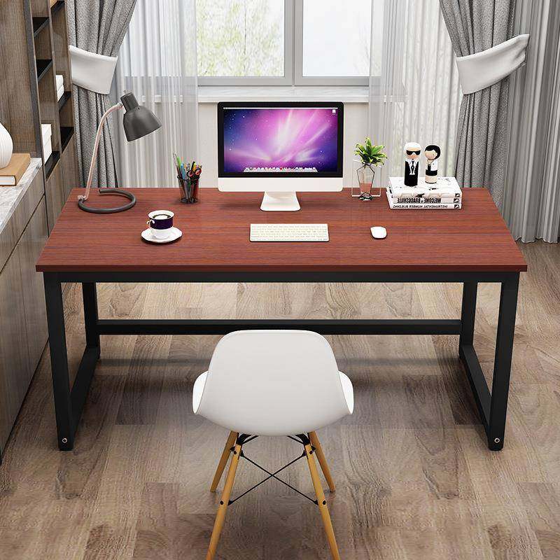 电脑台式桌简易家用卧室学生书桌简约长条办公桌工作台学习小桌子