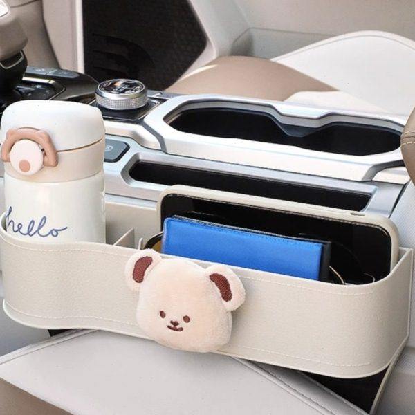 汽车座椅缝隙储物盒高档可爱扶手箱水杯置物架车载收纳整理盒女士,汽车用品/电子/清洗/改装,车载收纳箱/袋/盒,淘宝优惠券,粉丝福利购,淘宝优惠卷