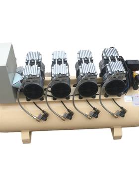 奥突斯750X4-120L无油静音铜空压机气泵空气压缩机16163号112KG