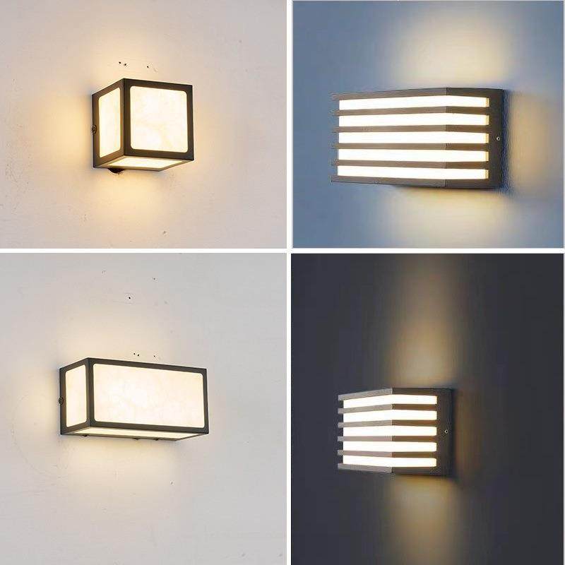 户外壁灯装饰花园庭院灯家用壁灯防水上下发光室外装饰围墙灯挂壁