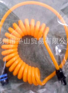 喜一ESCO 螺旋气管 带快速接头气管EA125CA-3 聚氨酯软管