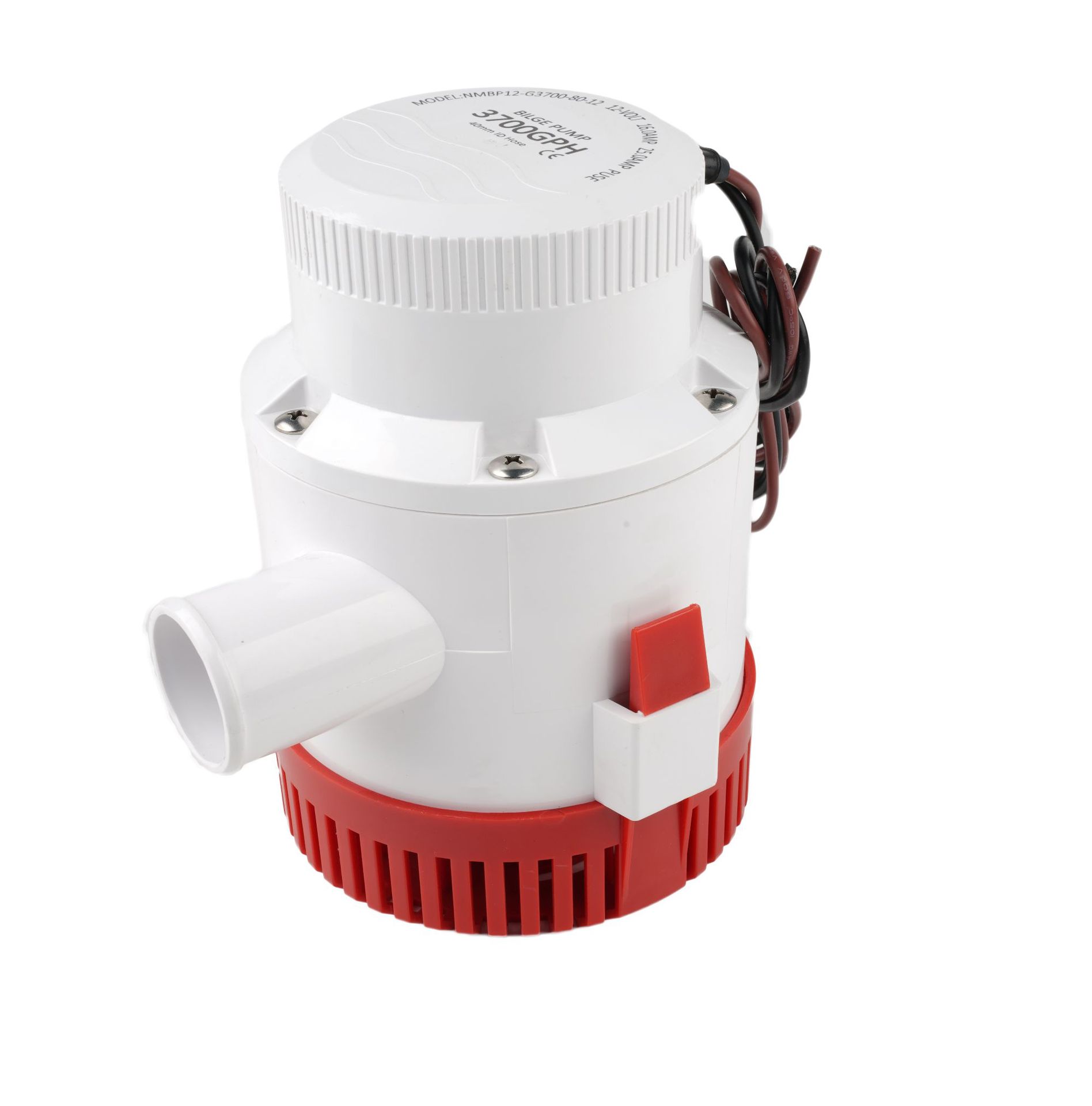 3700GPH 12v24V直流舱底泵游船游艇排水泵 船用水泵 潜水泵