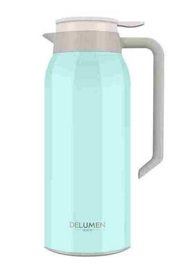 摩根保温壶304不锈钢真空热水壶大容量DLH-1500天蓝色1.5L