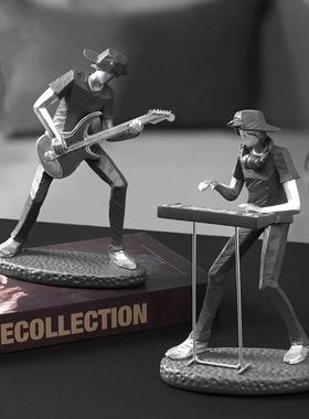 创意摇滚酒柜装饰品摆件客厅桌面电视柜家居装饰品办公室书房