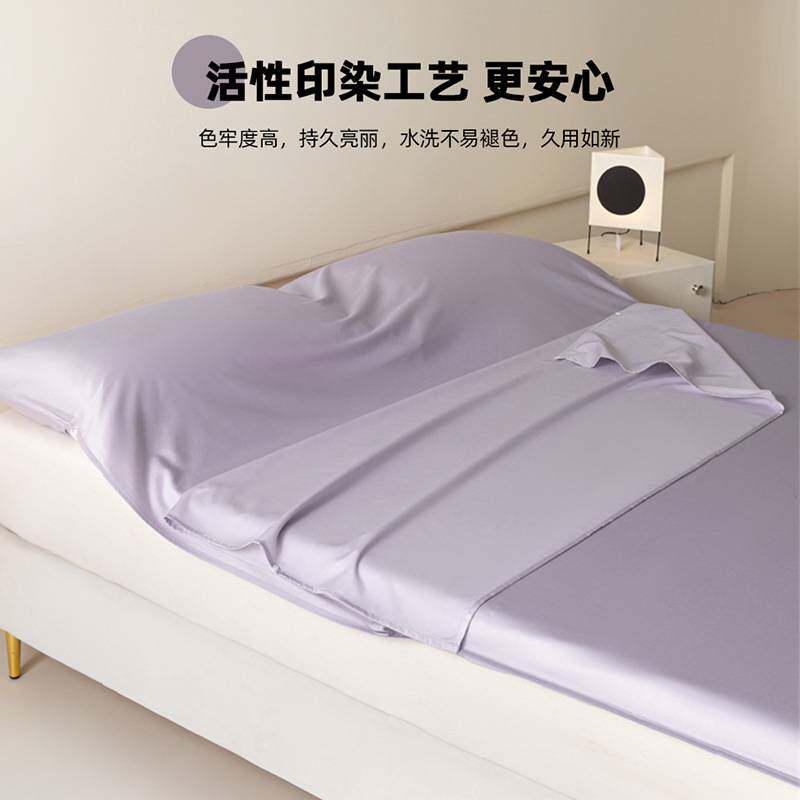 A类100长绒棉酒店隔脏睡袋全棉纯棉旅行床单被套一体便携式旅睡宝