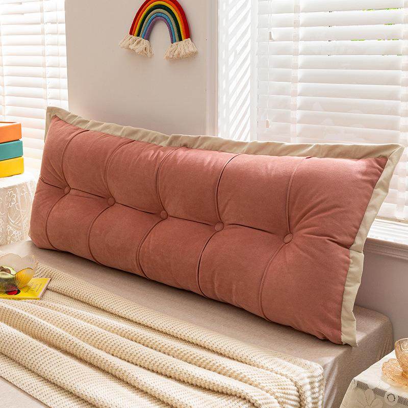 简约床头靠垫沙发大靠背双人长靠枕卧室床上护腰枕抱枕榻榻米软包,居家布艺,抱枕被,淘宝优惠券,粉丝福利购,淘宝优惠卷
