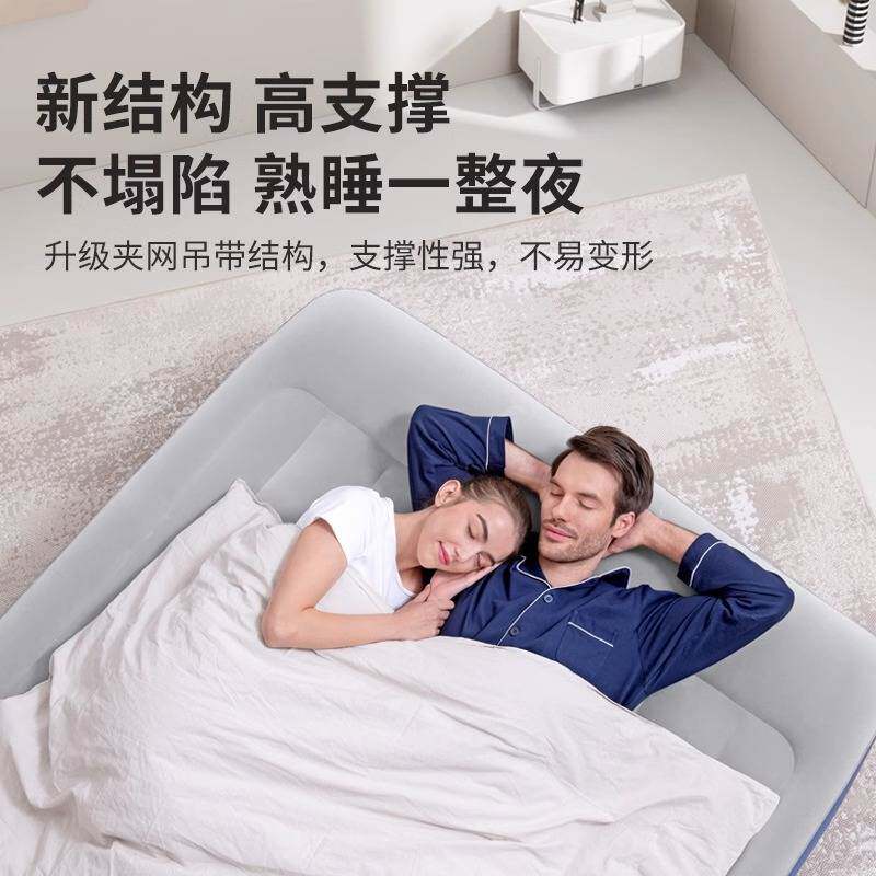 Bestway充气床垫双人家用加大加厚加高气垫床单人户外便携折叠床