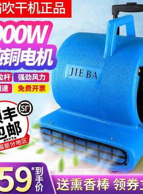 BF534大功率地面吹干机地板地毯吹风机家用商场酒店鼓风机