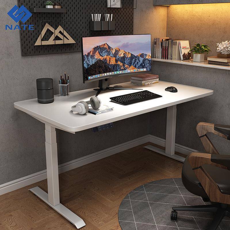 电动升降桌办公桌双电机桌腿桌架智能电脑桌电动电竞桌支架脚架