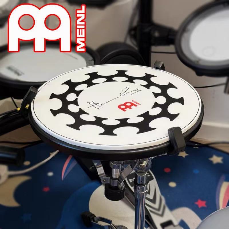 meinl麦尔哑鼓垫12寸初学入门架子鼓练习器打亚鼓弱静音打击板