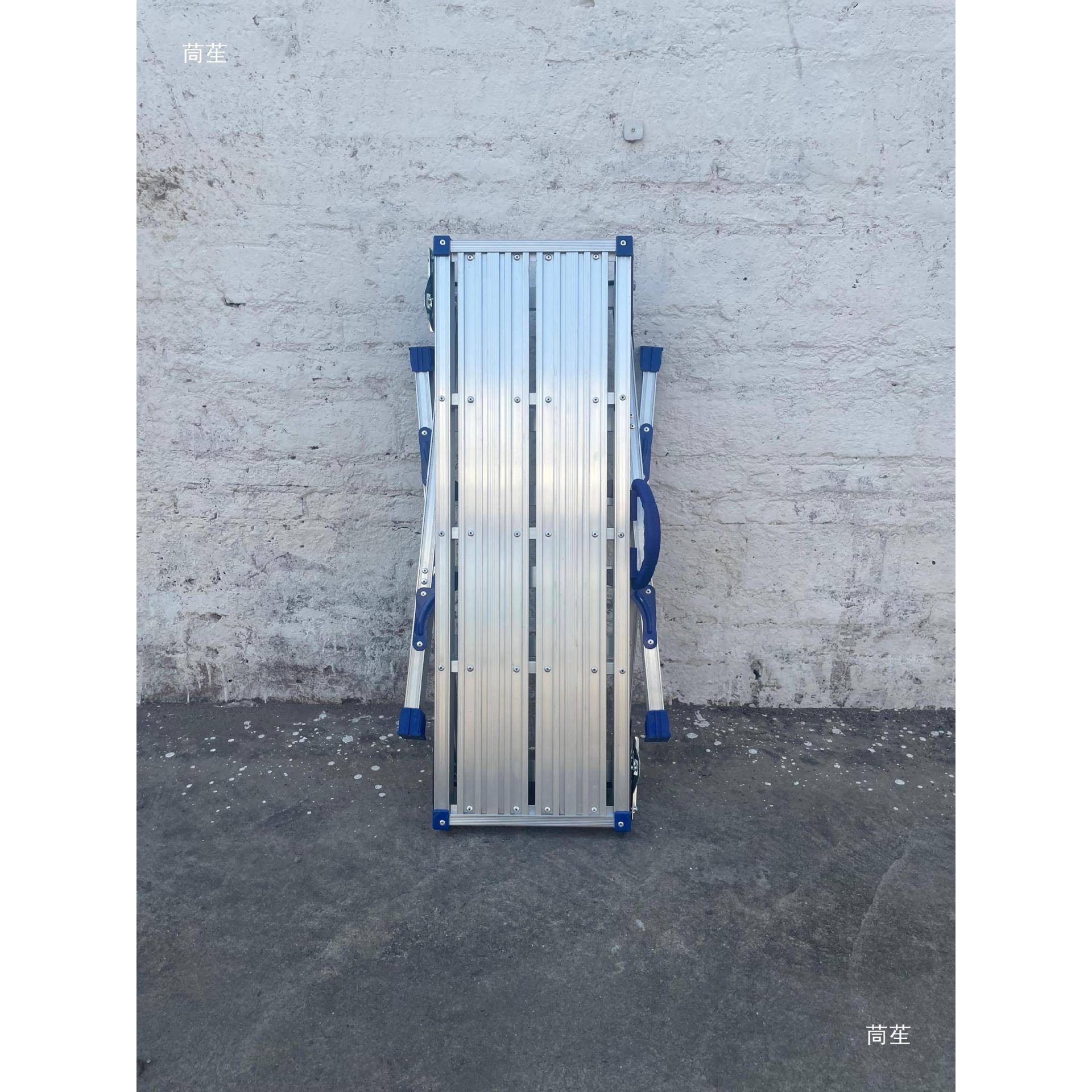 马凳折叠便携升降工作平台洗车折叠加厚工程装修家用登高施工梯子