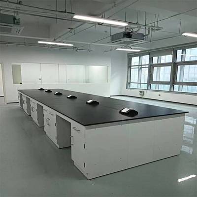 全钢钢木实验台边台中央台学校实验室化验室全钢操作台工作台