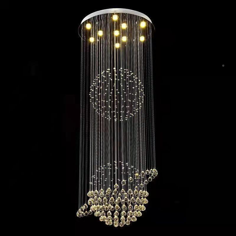 闪达复式代楼中空客酒厅吊灯旋转楼梯548吊灯现别墅大店大厅镂空