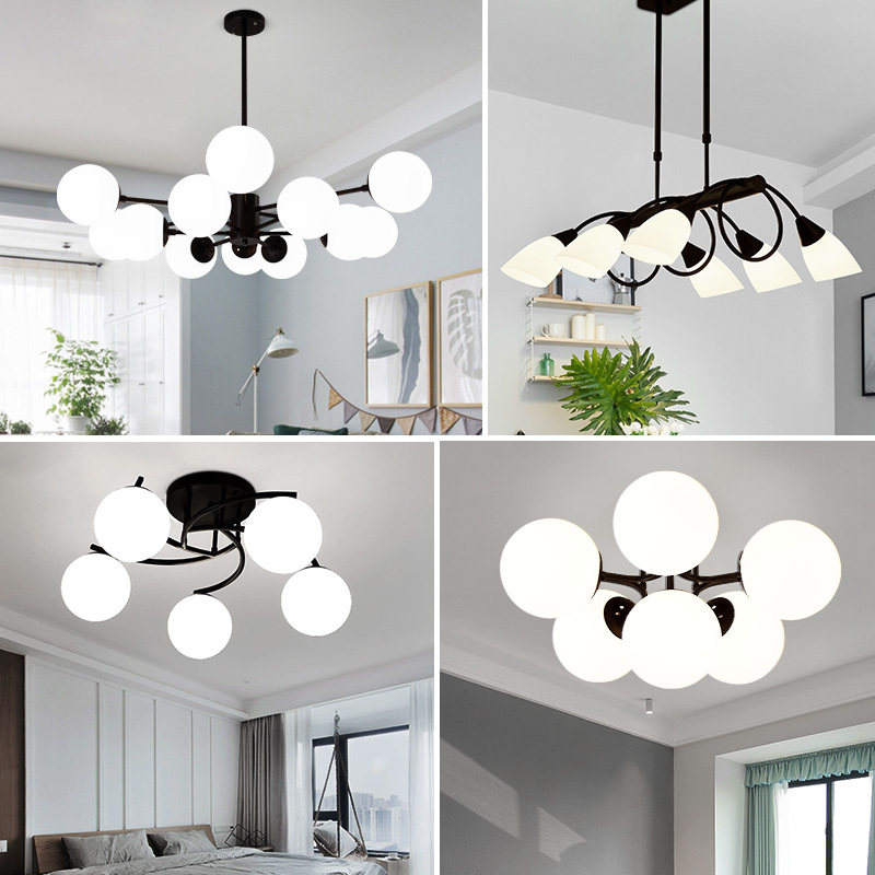 现代简约大气吊灯客厅主卧室灯餐厅家用202M5年新款房间中山灯具