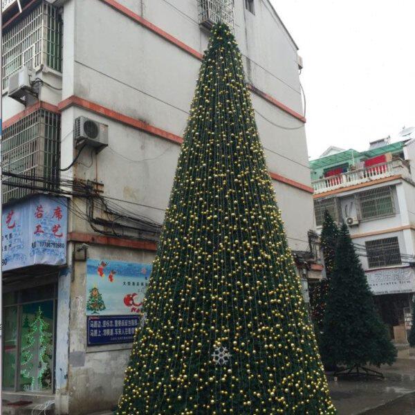 5米大型圣诞树圣诞树框架圣诞树 圣诞树铁架圣诞场景布置